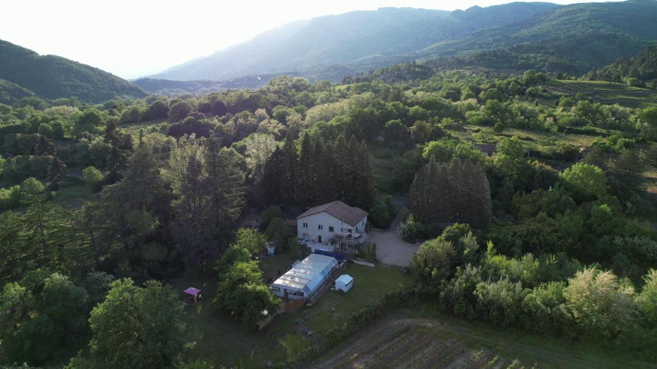 Villa Les Martinets-Piscine-Jacuzzi-Voie Verte-Gorges D'Heric-Massif Du Caroux Mons Olargues 34600 Le Poujol-sur-Orb Екстер'єр фото